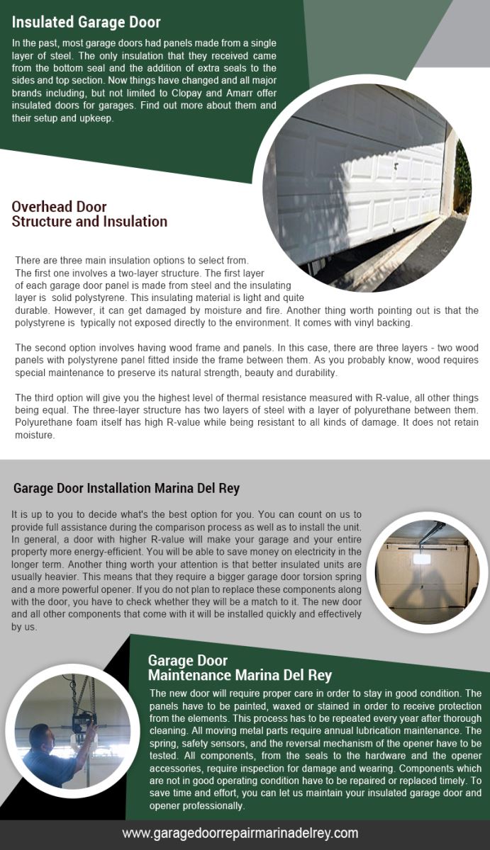 Garage Door Repair Marina Del Rey Infographic